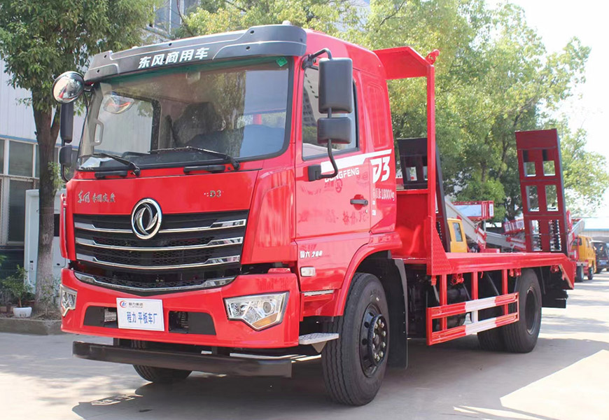 國(guó)六東風(fēng)D3單橋平板運(yùn)輸車